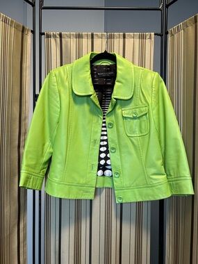 Dana Buchman leather jacket